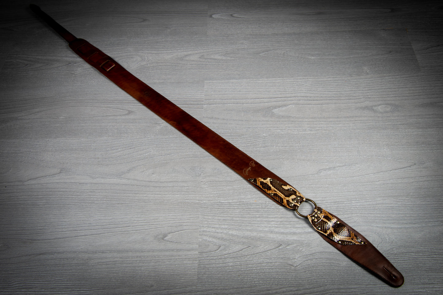 Guitar Leather Straps by George B Straps
