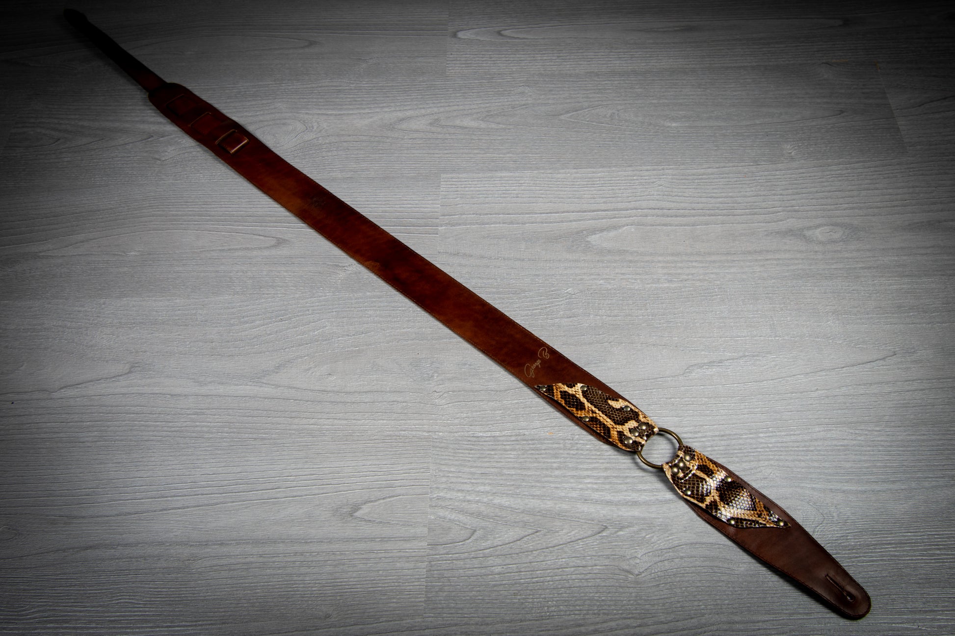Guitar Leather Straps by George B Straps