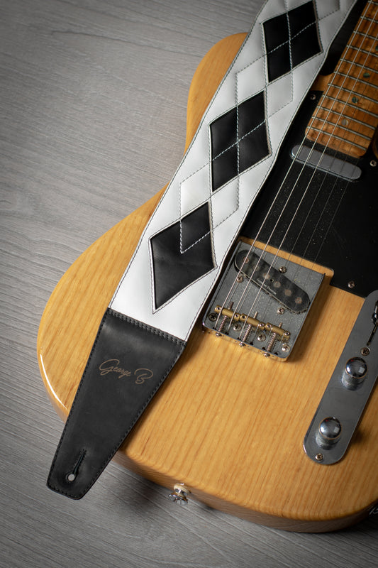 Guitar Leather Straps by George B Straps