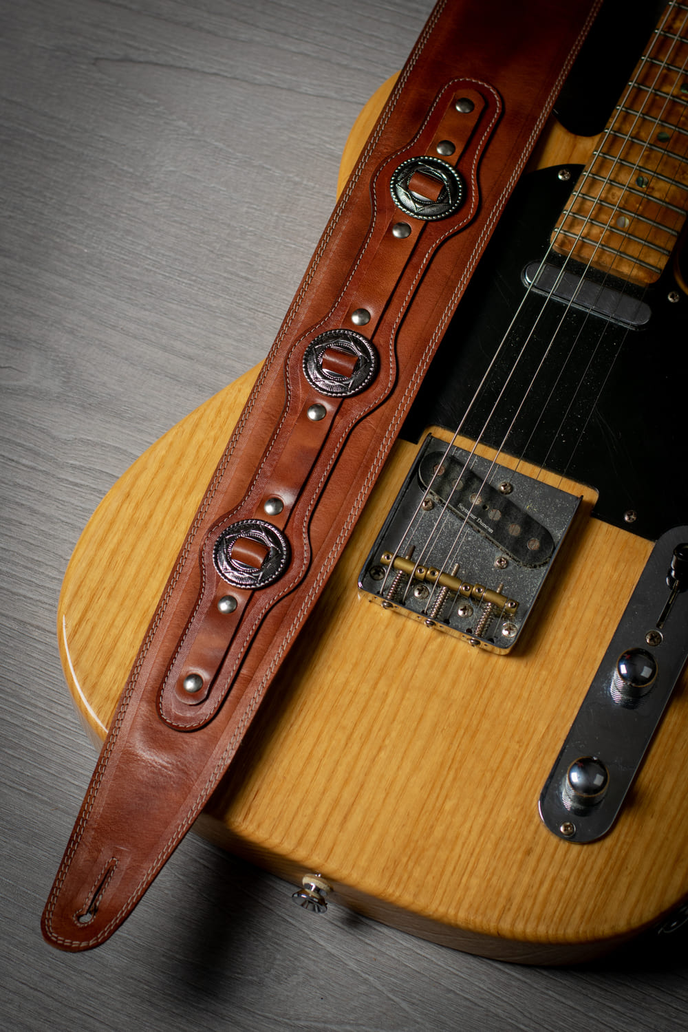 Guitar Leather Straps by George B Straps
