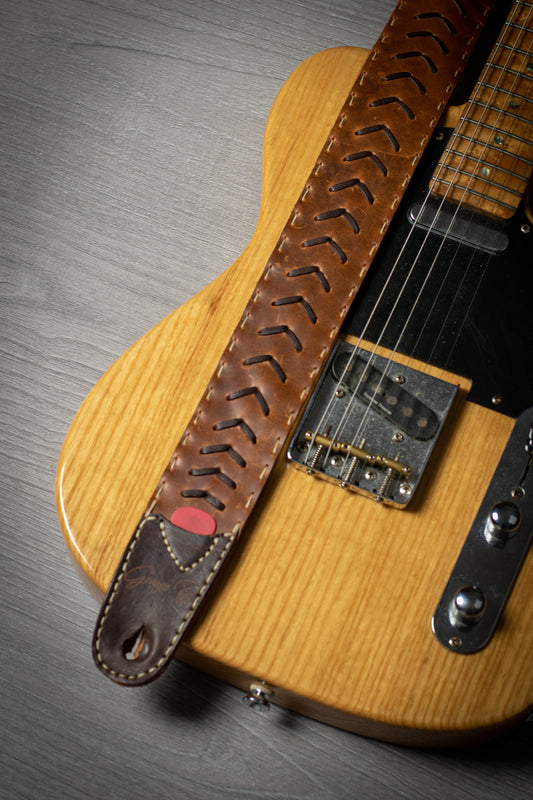 Guitar Leather Straps by George B Straps