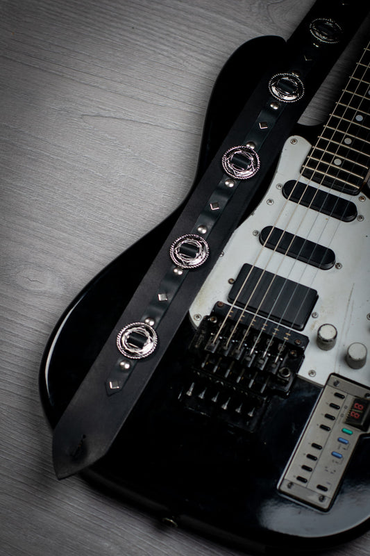 Guitar Leather Straps by George B Straps