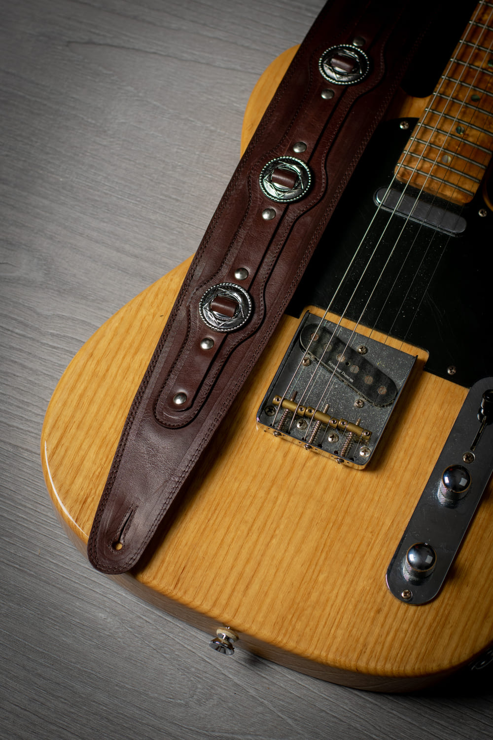 Guitar Leather Straps by George B Straps