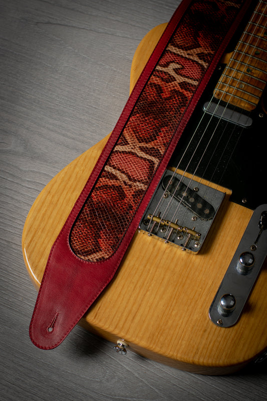 Guitar Leather Straps by George B Straps