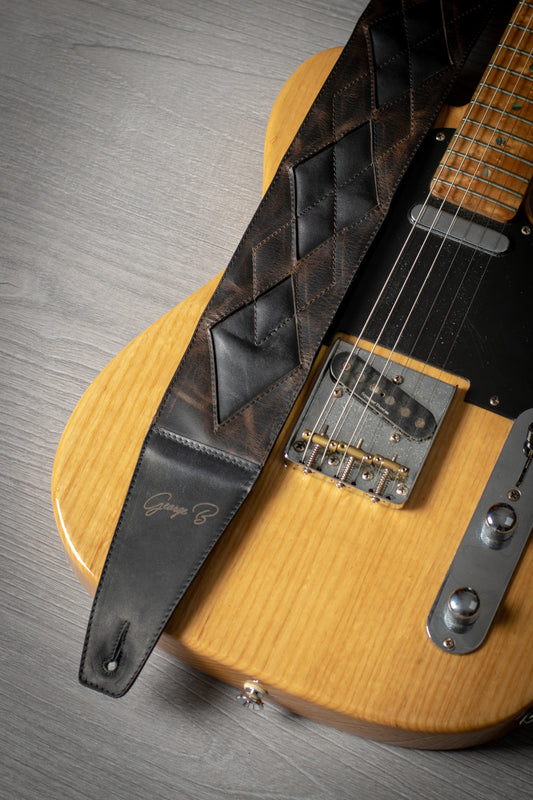 Guitar Leather Straps by George B Straps