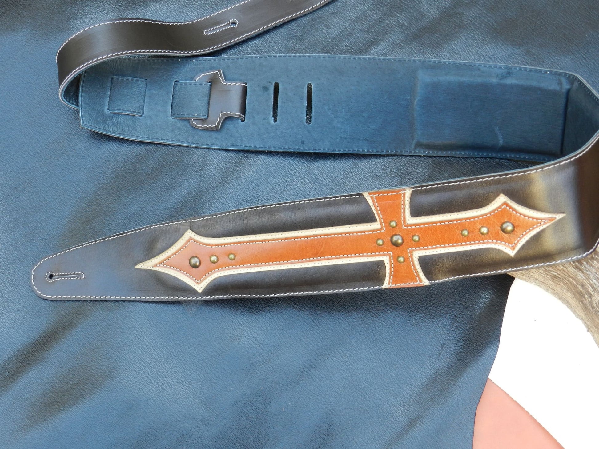 Guitar Leather Straps by George B Straps