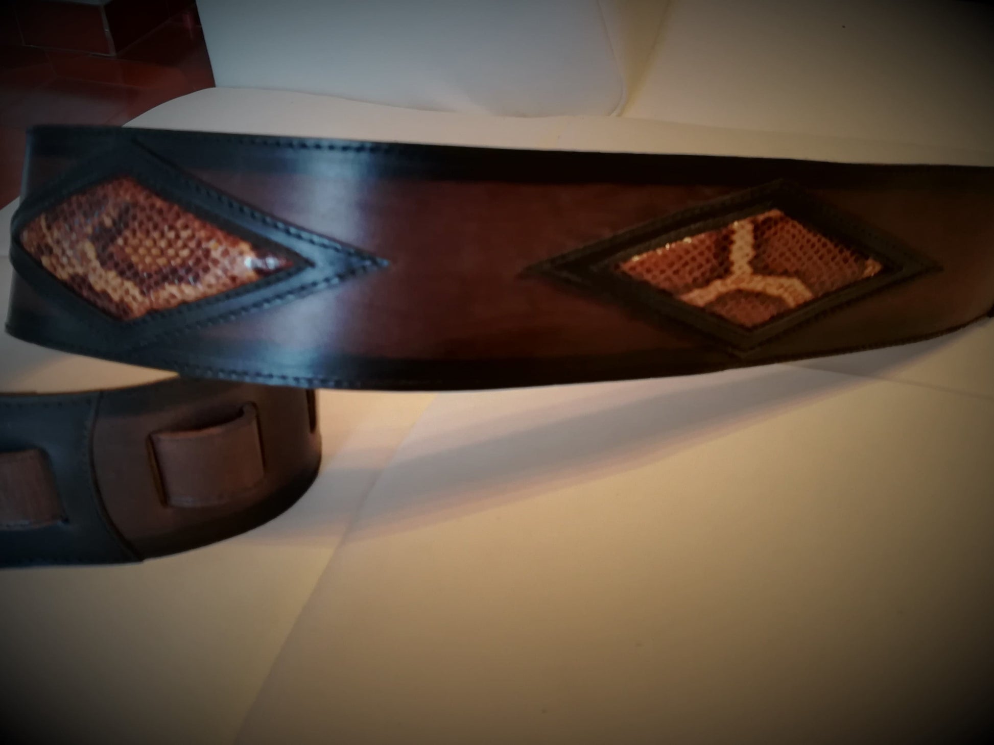Guitar Leather Straps by George B Straps