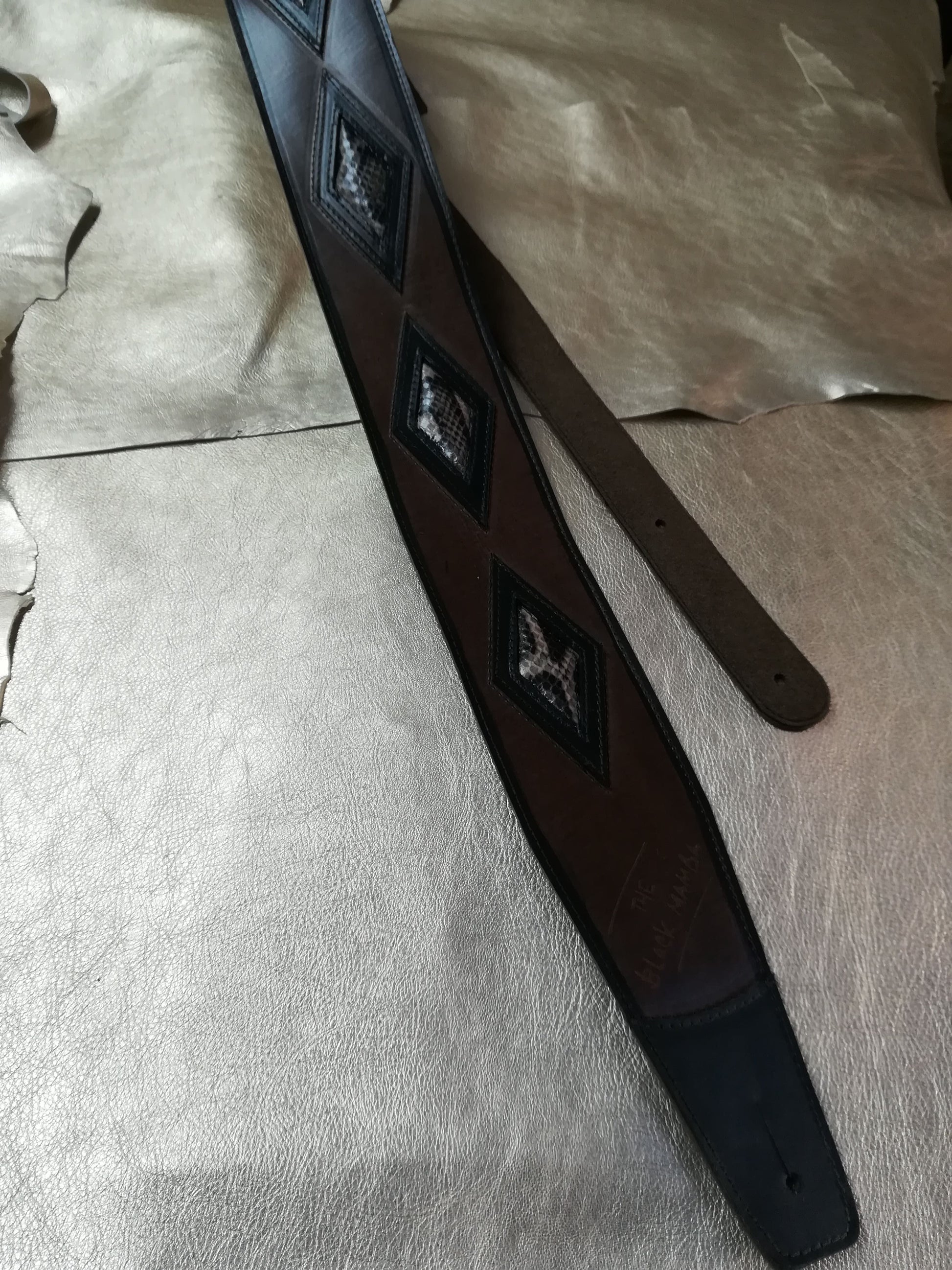 Guitar Leather Straps by George B Straps