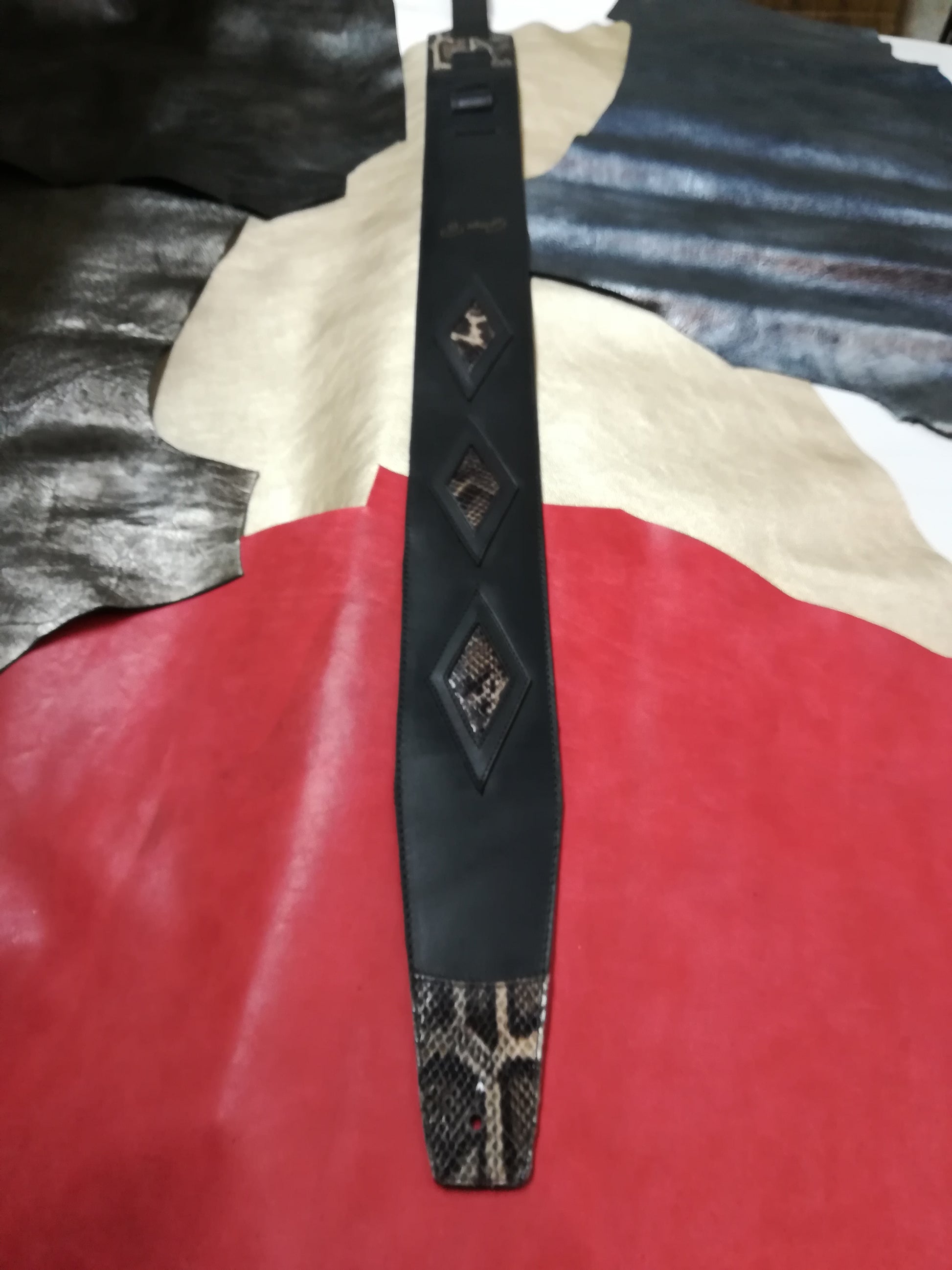 Guitar Leather Straps by George B Straps
