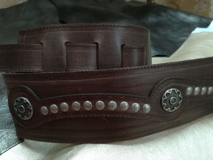 Guitar Leather Straps by George B Straps