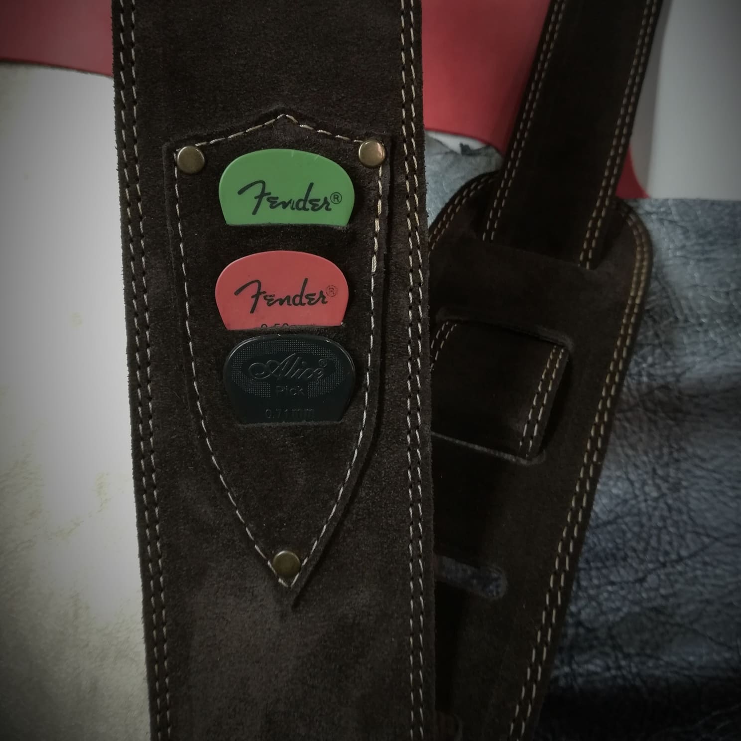 Guitar Leather Straps by George B Straps
