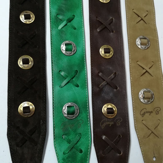 Guitar Leather Straps by George B Straps