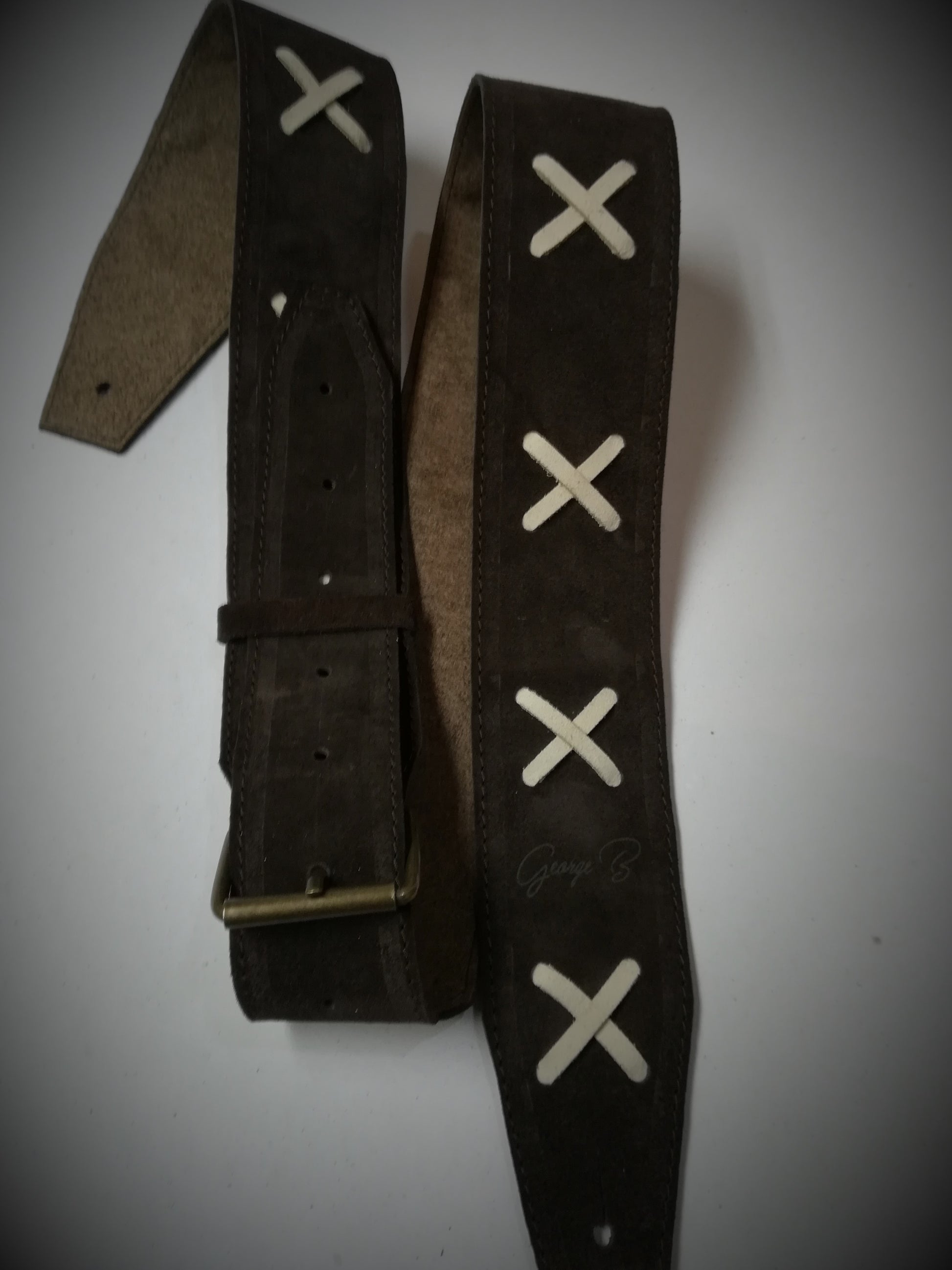 Guitar Leather Straps by George B Straps
