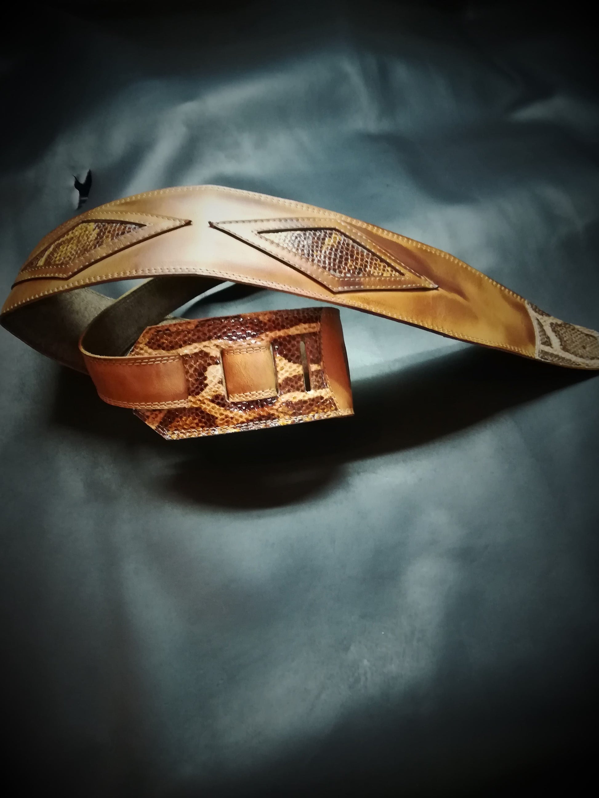 Guitar Leather Straps by George B Straps