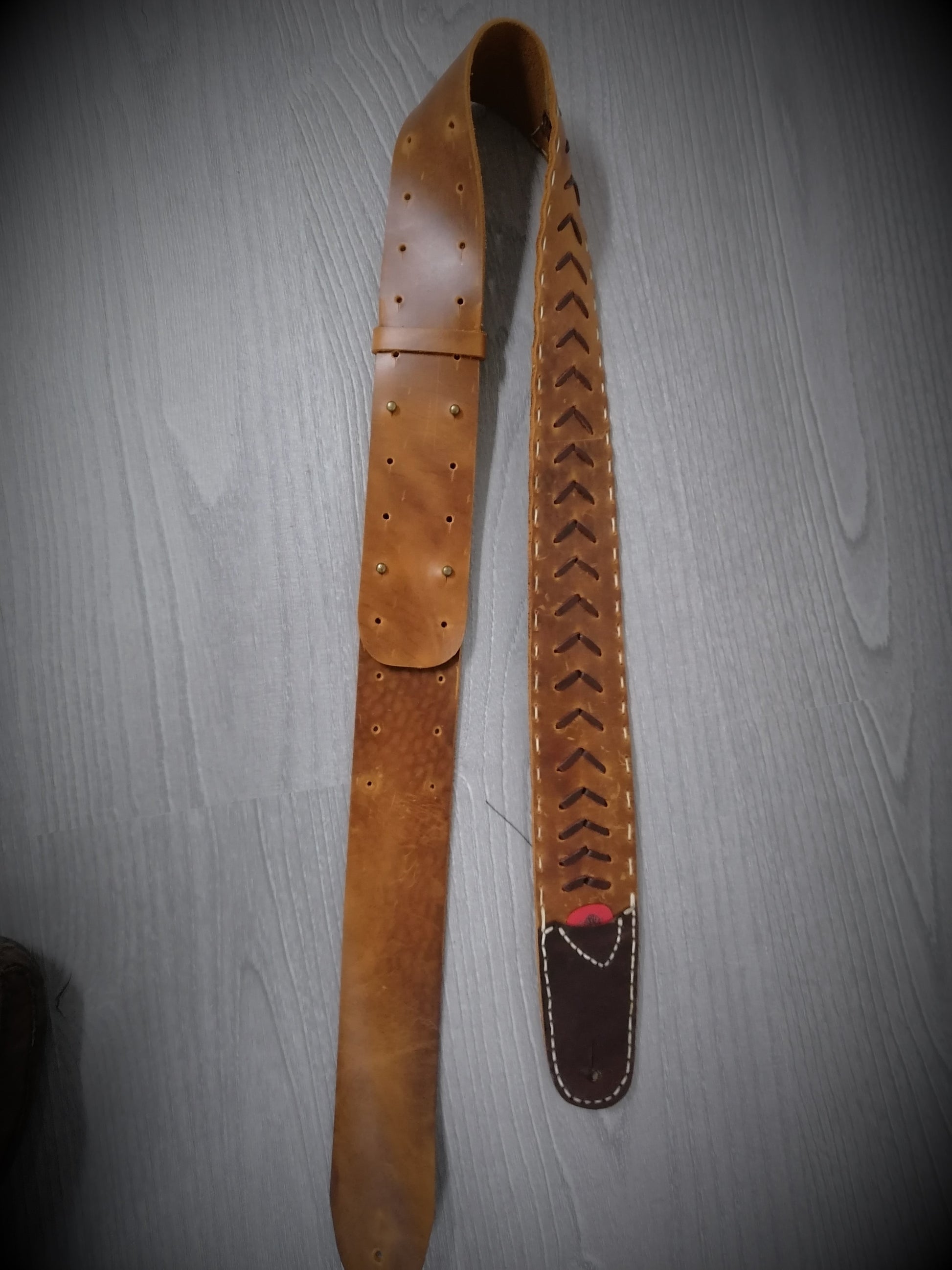 Guitar Leather Straps by George B Straps