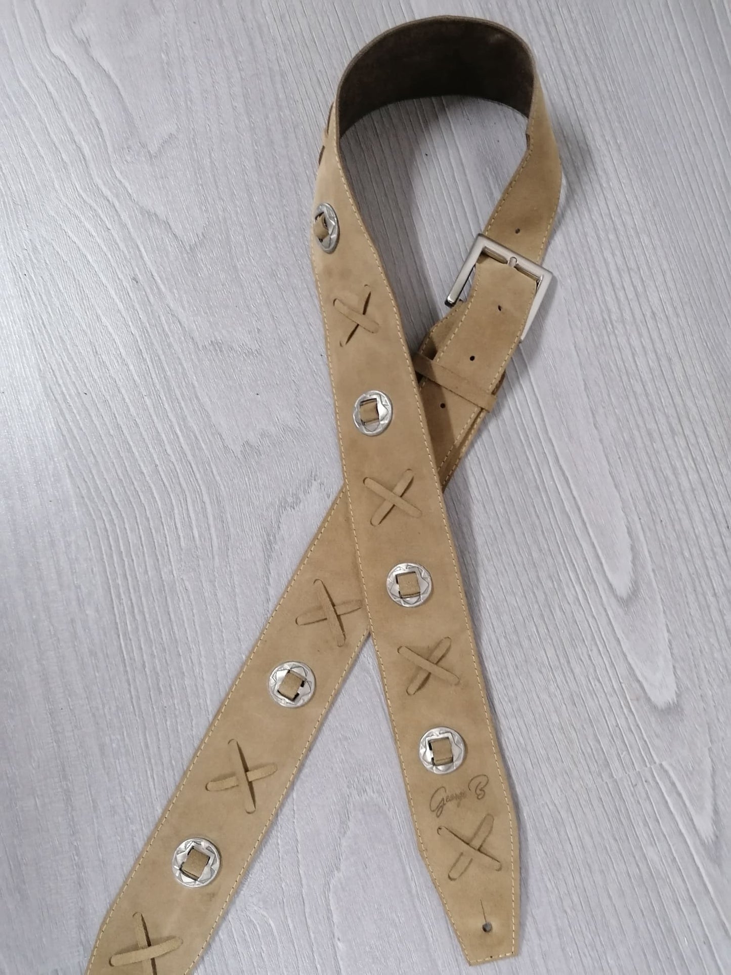 Guitar Leather Straps by George B Straps