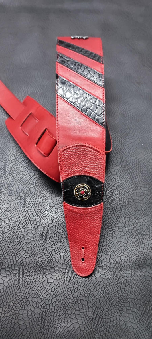 Guitar Leather Straps by George B Straps