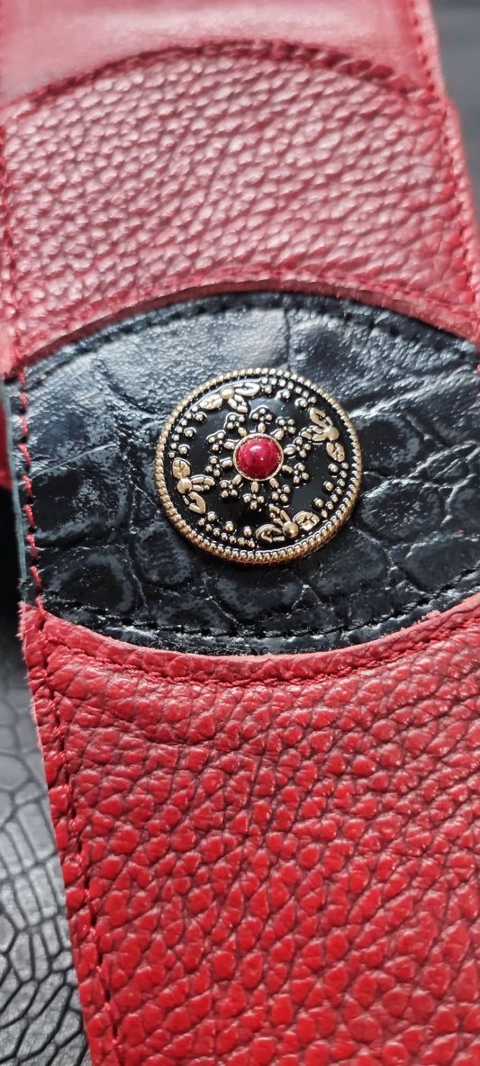 Guitar Leather Straps by George B Straps