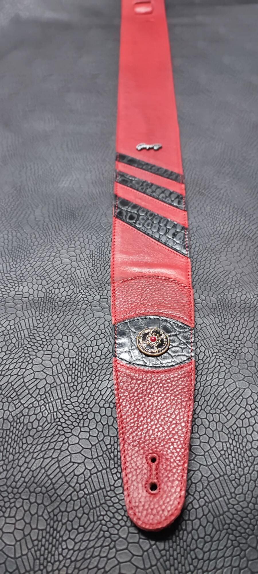 Guitar Leather Straps by George B Straps