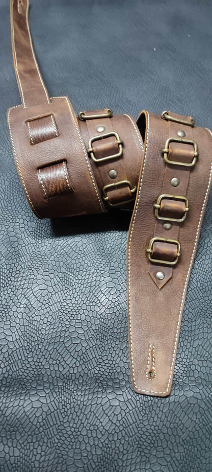 Guitar Leather Straps by George B Straps