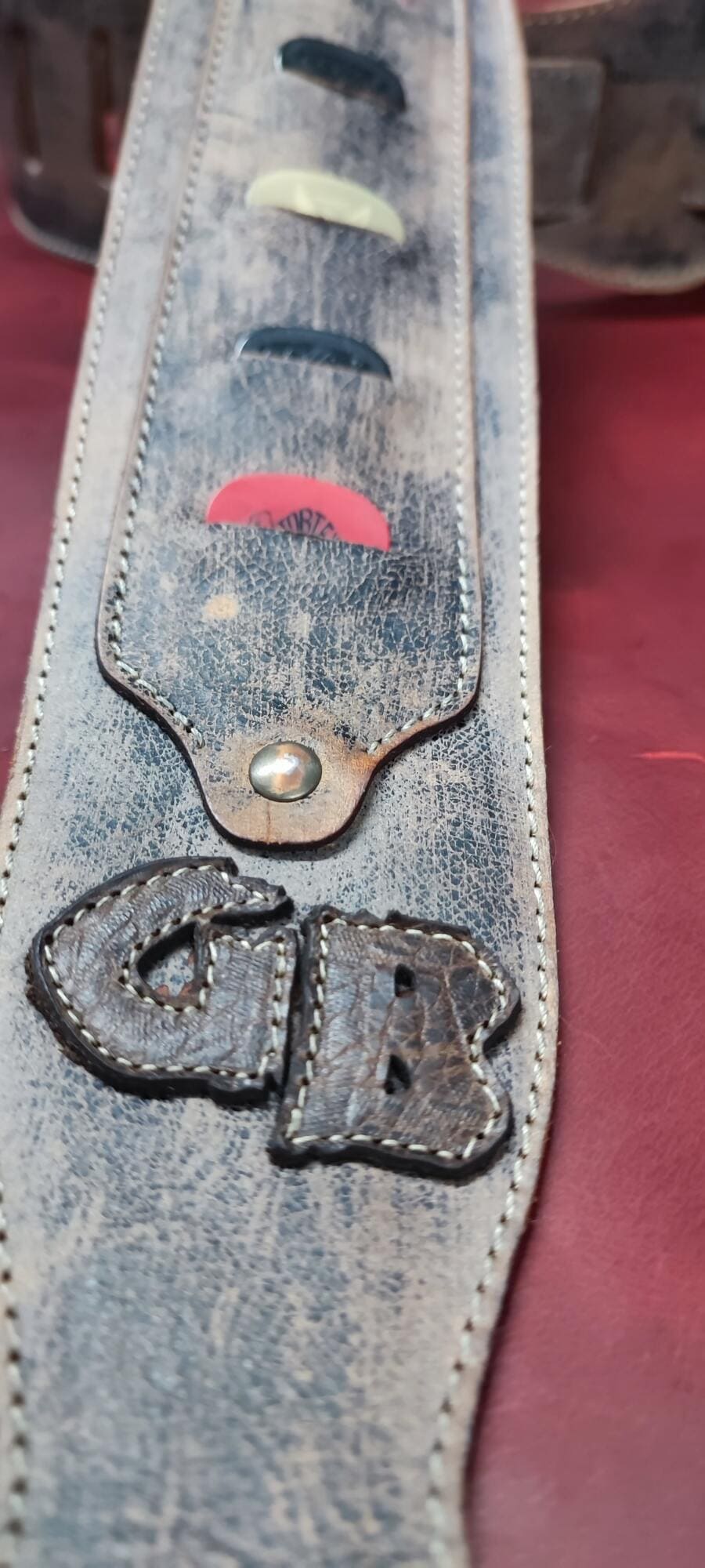 Guitar Leather Straps by George B Straps