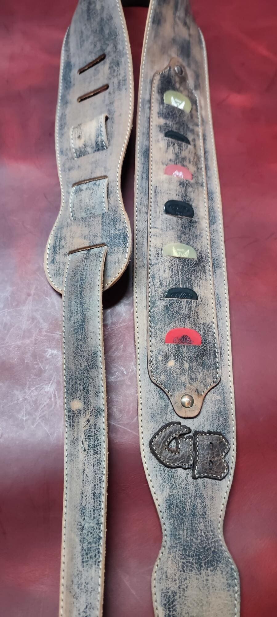 Guitar Leather Straps by George B Straps