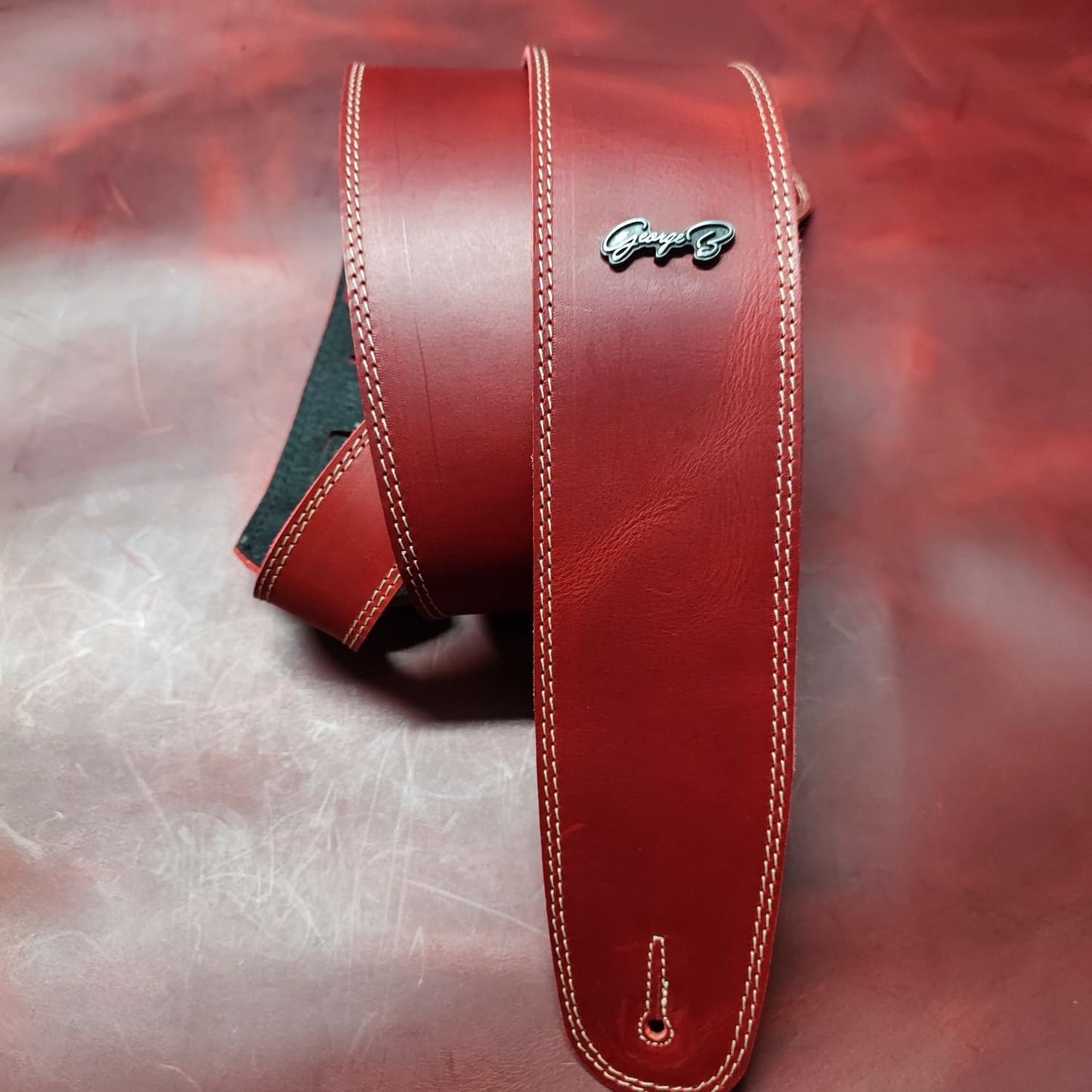 Guitar Leather Straps by George B Straps