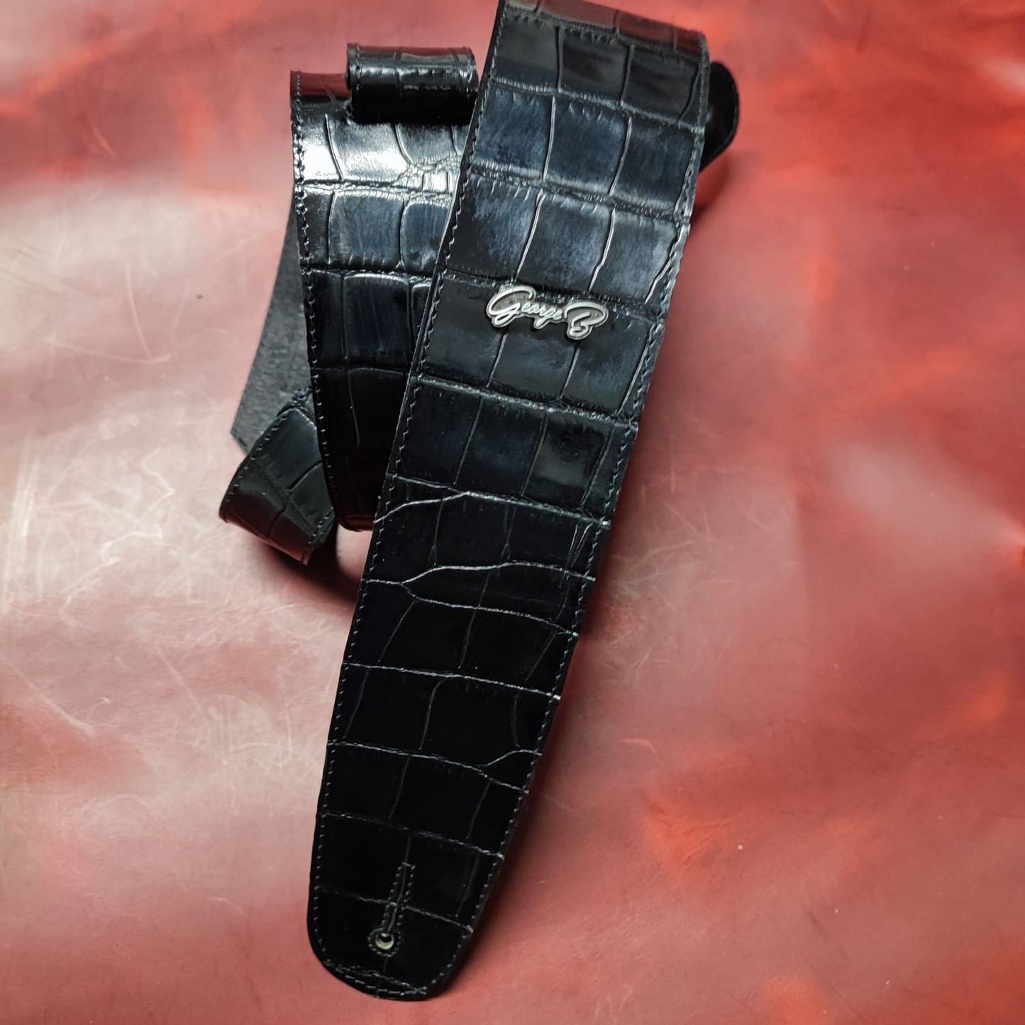 Guitar Leather Straps by George B Straps