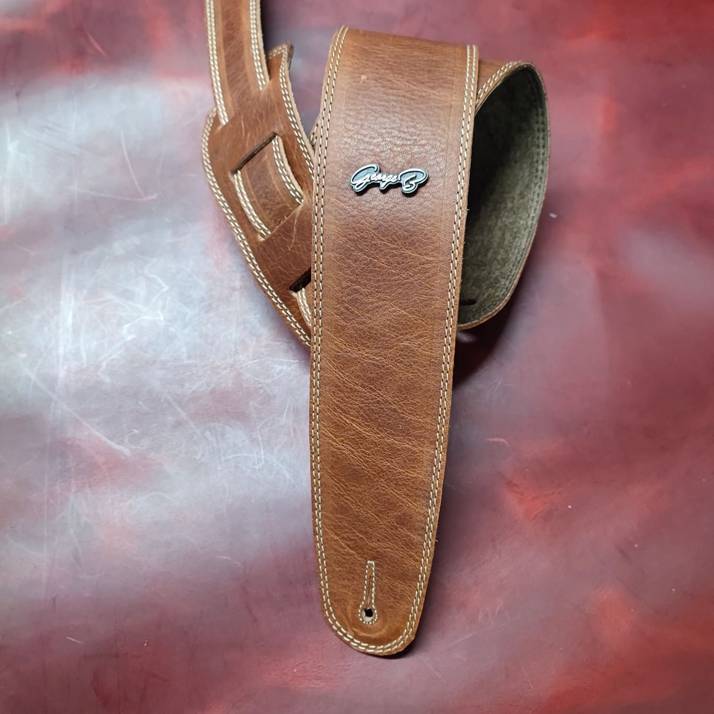 Guitar Leather Straps by George B Straps
