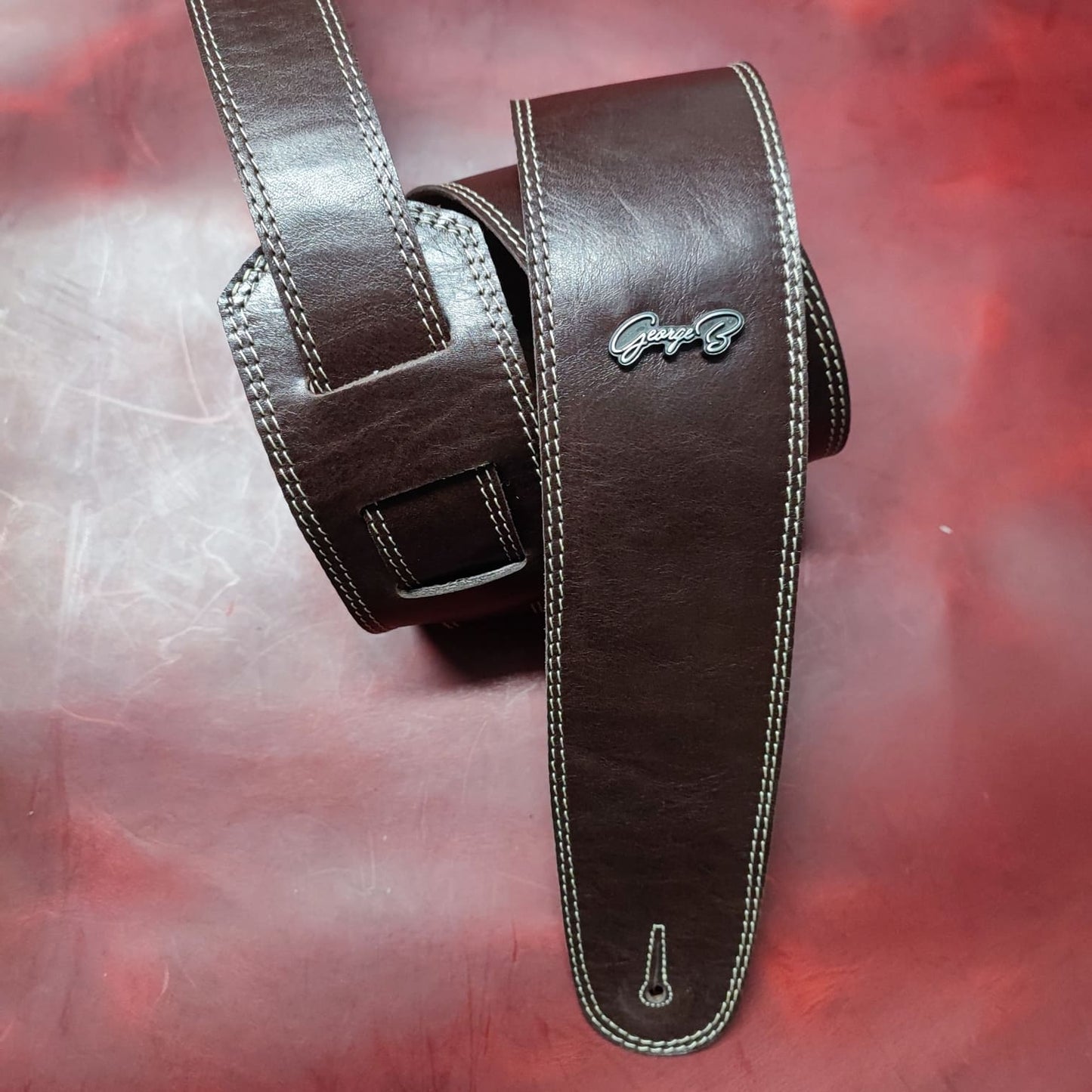 Guitar Leather Straps by George B Straps