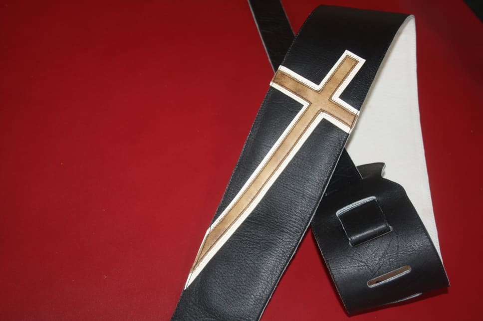 Guitar Leather Straps by George B Straps