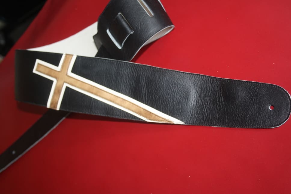 Guitar Leather Straps by George B Straps