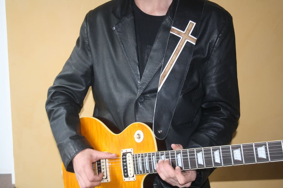 Guitar Leather Straps by George B Straps