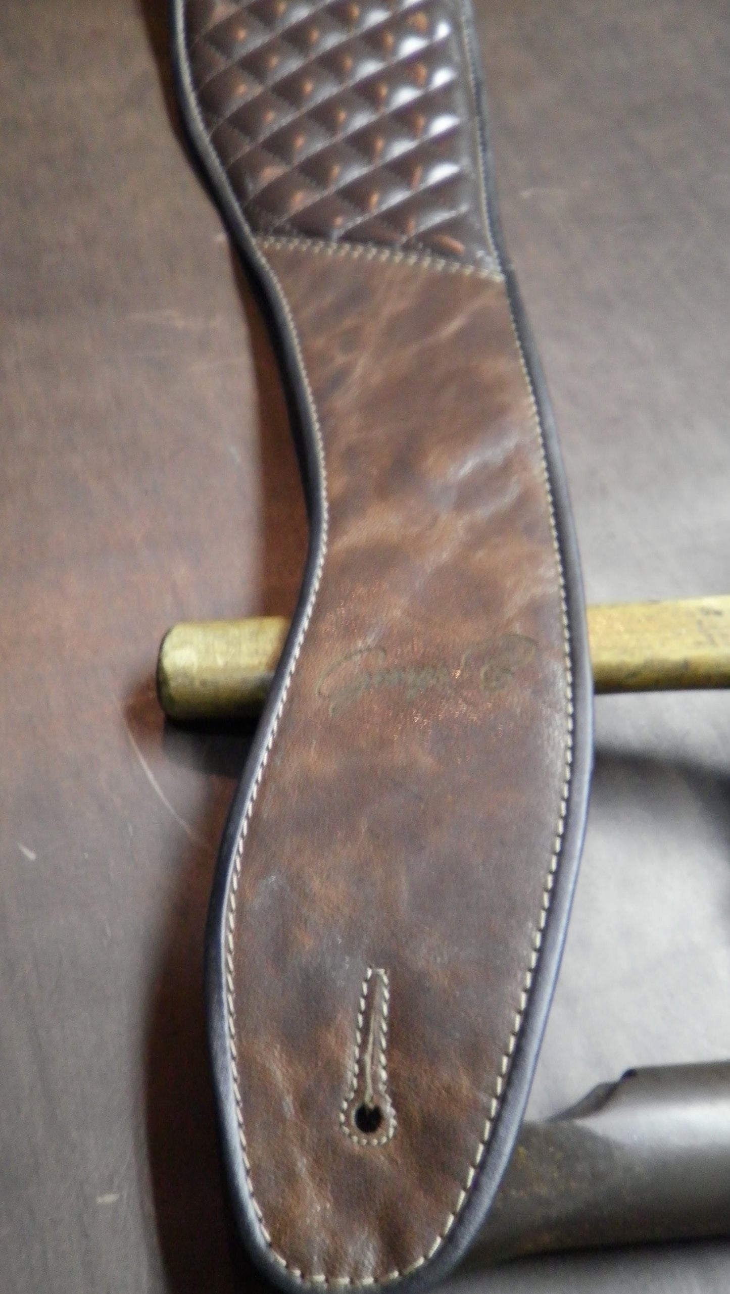 Guitar Leather Straps by George B Straps