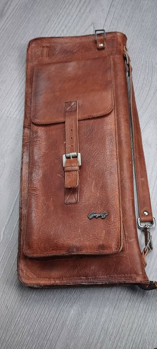 Deluxe Drum Leather Bag - GBS