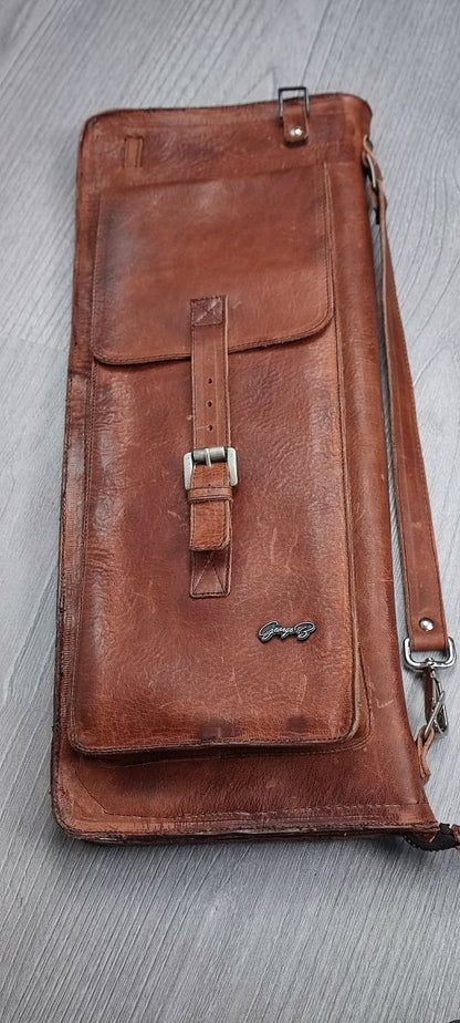 Deluxe Drum Leather Bag - GBS