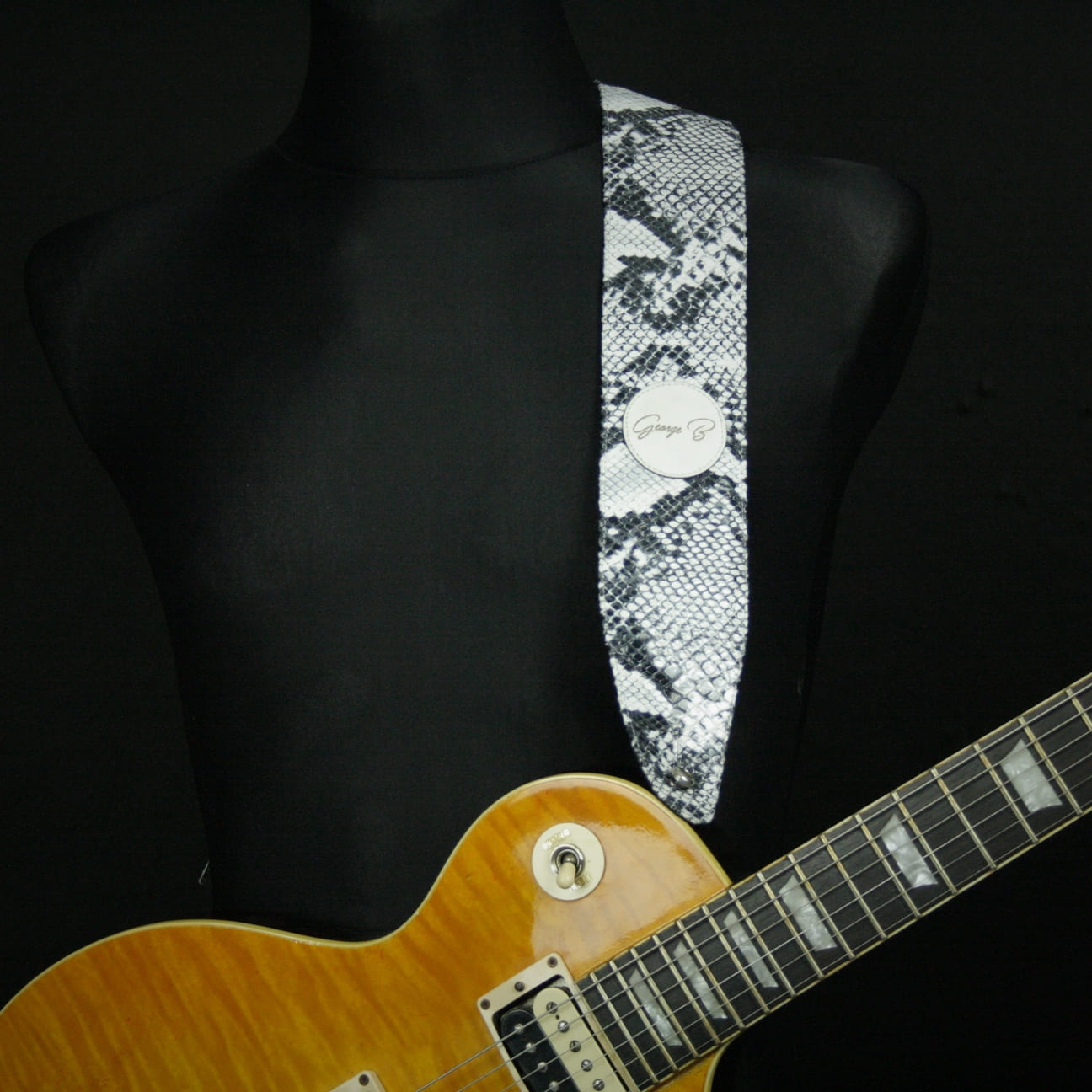 Guitar Leather Straps by George B Straps