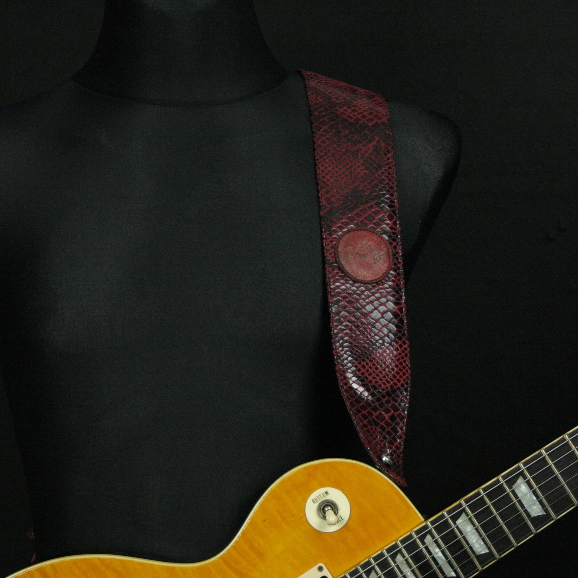 Guitar Leather Straps by George B Straps